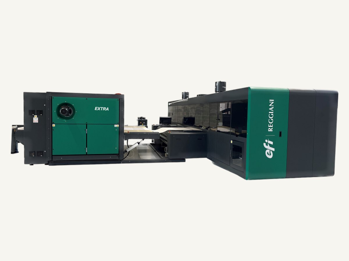 EFI Reggiani EXTRA digital printing machine