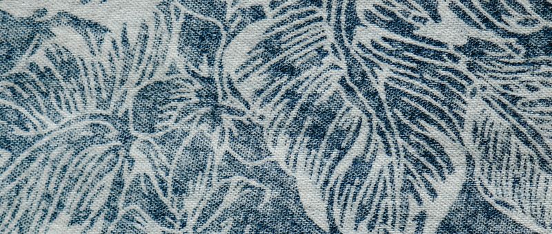 Reactive print on cotton fabric